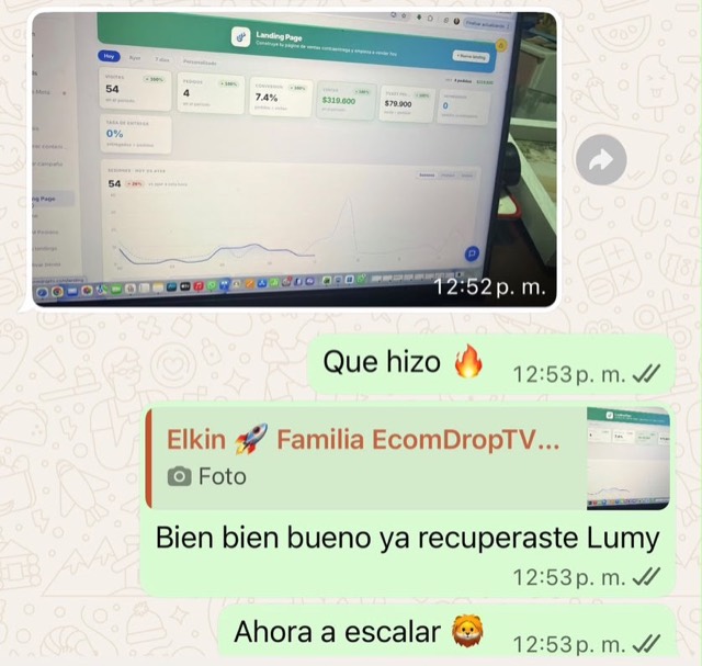 Mensaje real: ya recuperaste con Lumy, ahora a escalar